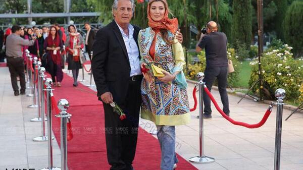 عکس ترانه علیدوستی در جشن حافظ