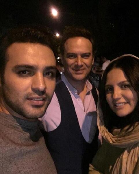 عکس سامان صفاری در خارج از کشور