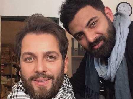 عکس امیررضا دلاوری وهمسرش ودخترش