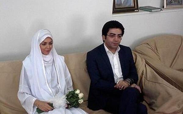 عکس عروسی فرزاد حسنی و آزاده نامداری