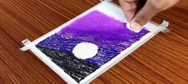 عکس ایده برای نقاشی با پاستل