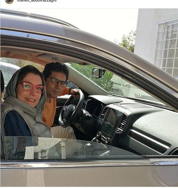 عکس الیکا عبدالرزاقی و مانلی