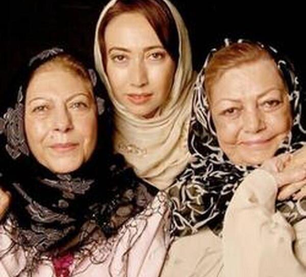 عکسهای حمیده خیرآبادی وهمسرش