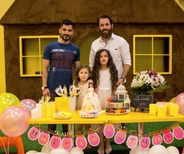 عکس عروسی امیررضا دلاوری و همسرش
