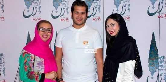 عکسهای سیاوش خیرابی با همسرش