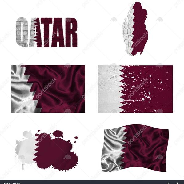 عکس پرچم قطر
