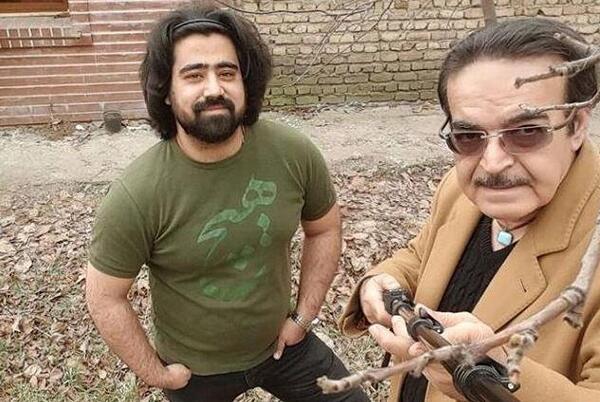 عکس حمید لولایی در جوانی