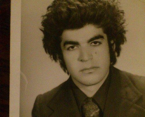 عکس حمید لولایی در جوانی