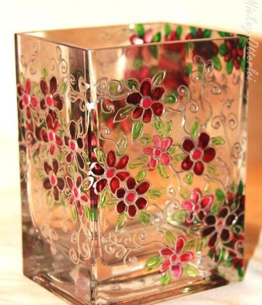 عکس ایده برای نقاشی روی شیشه