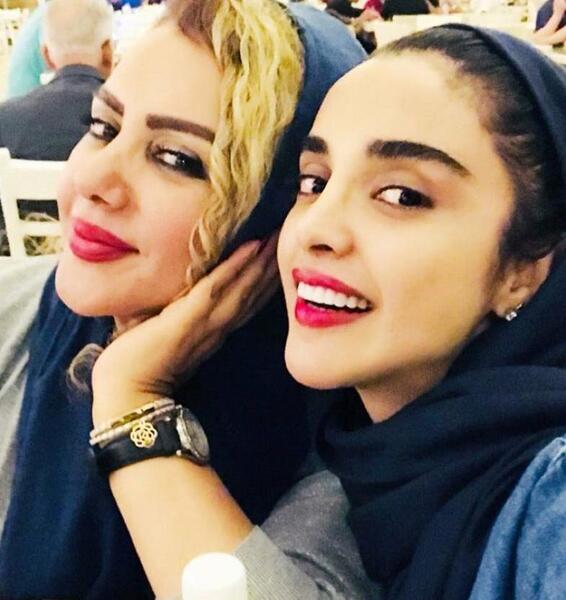 عکسهای الهه حصاری و شوهرش