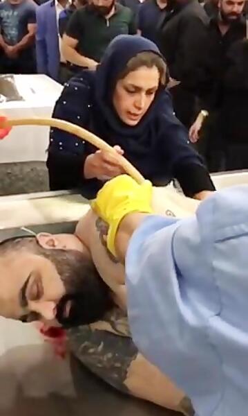 عکس سنگ قبر محمود طالبی