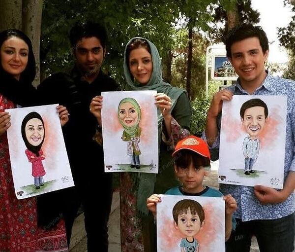 عکس بازیگران سریال شمعدونی