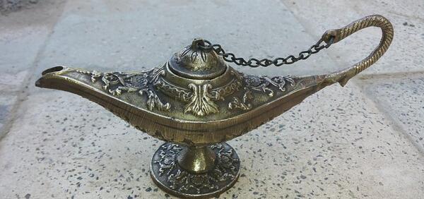 عکس واقعی چراغ جادو