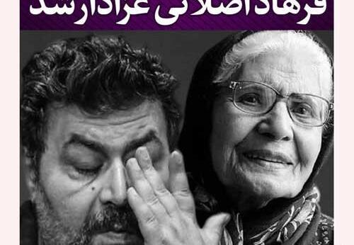 عکس فرهاد اصلانی و همسر