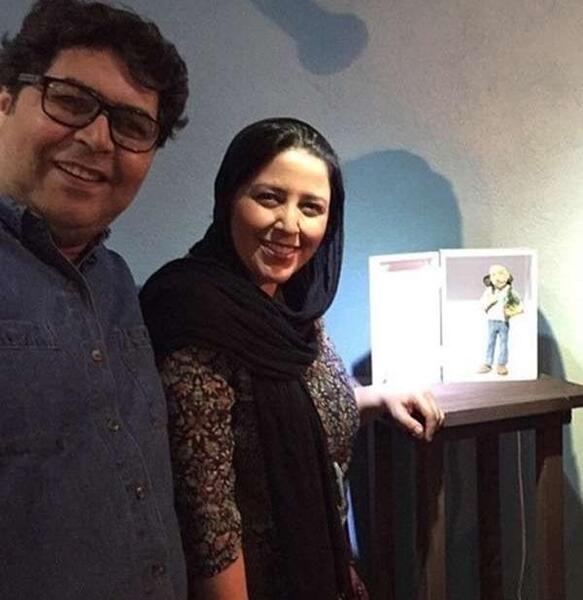 عکس فرهاد اصلانی و همسر