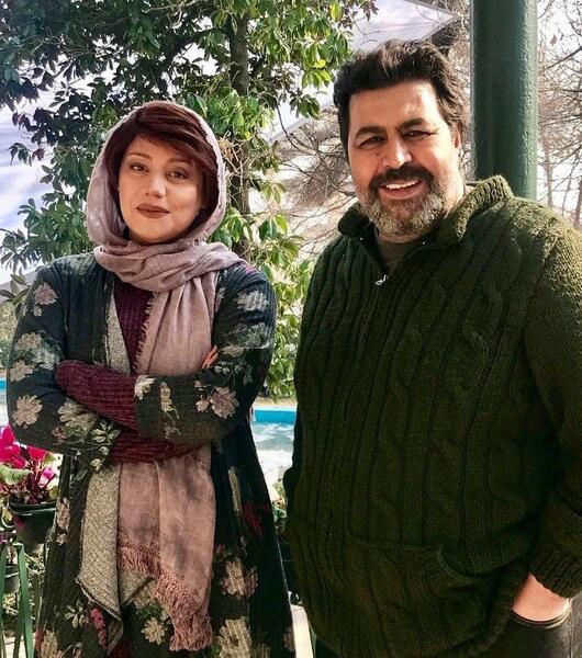عکس فرهاد اصلانی و همسر