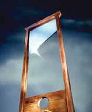 عکس گیوتین فرانسه