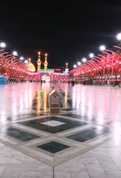 عکس خالی حرم امام حسین