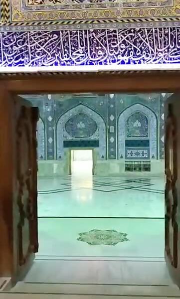 عکس خالی حرم امام حسین