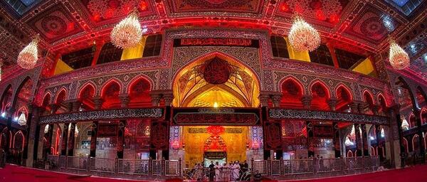 عکس خالی حرم امام حسین