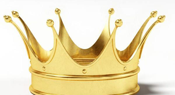 عکس تاج در فال قهوه