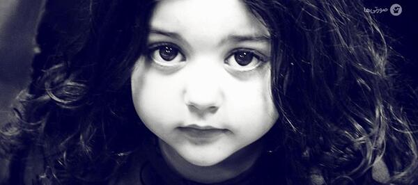 عکس دختر بچه خوشگل غمگین