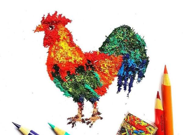 عکس ایده برای نقاشی کلاژ