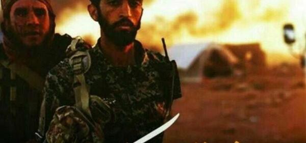 عکس شهید حججی هنگام اسارت