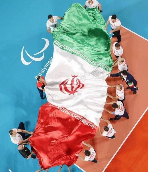 عکس والیبال نشسته ایران