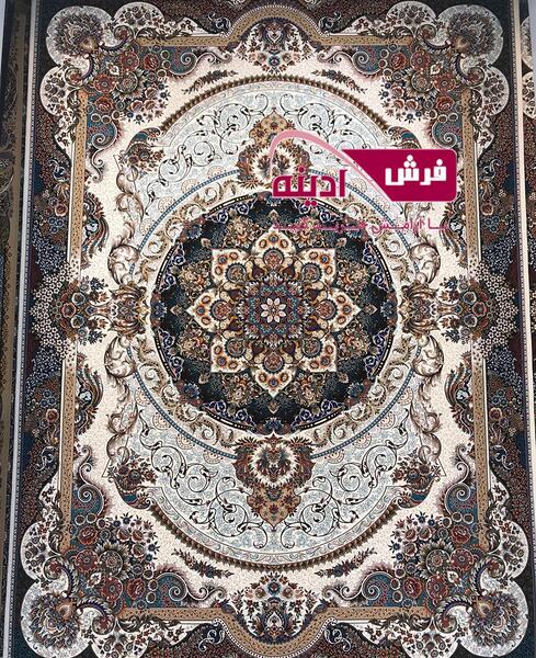 عکس فرش رنگ گردویی