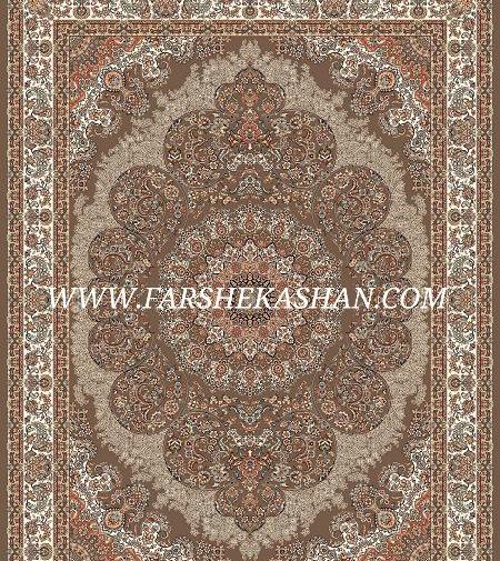 عکس فرش رنگ گردویی