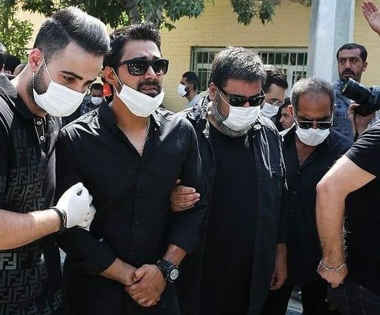 عکس مراسم تشییع سیروس گرجستانی