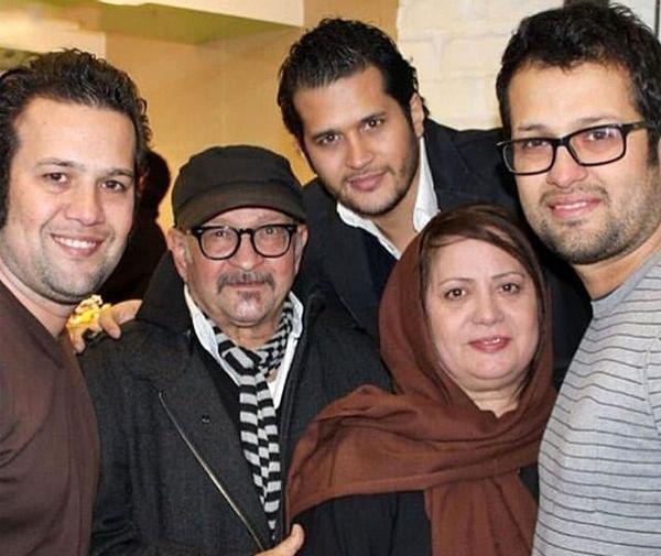 عکس پدر مادر سیاوش خیرابی