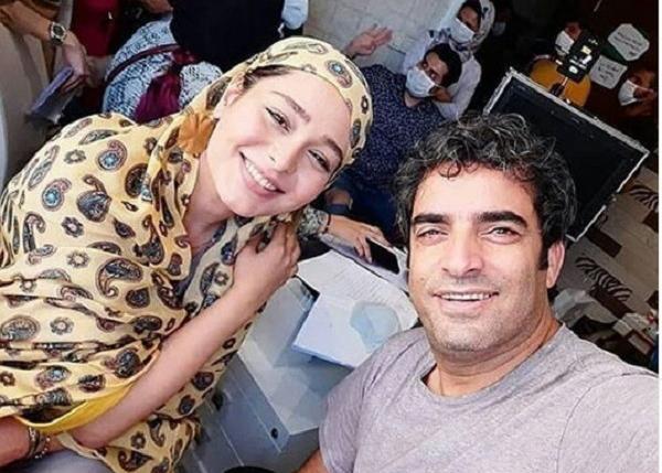 عکس سانیا سالاری و فرزندش