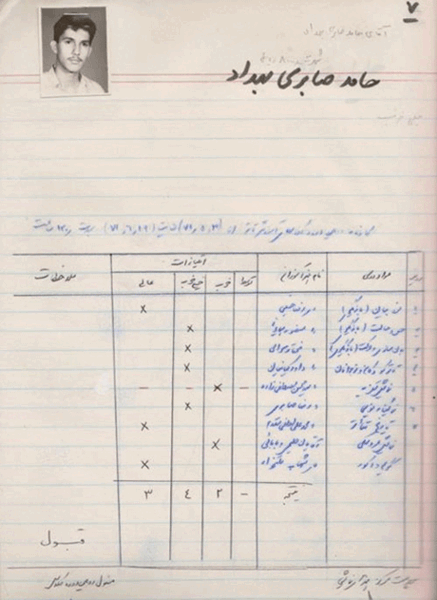 عکس لو رفته حامد بهداد