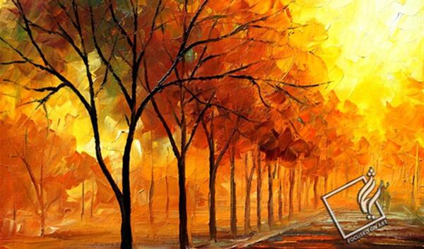 عکس نقاشی پاییز