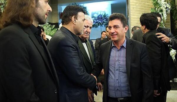 عکس عروسی غلامحسین مظلومی