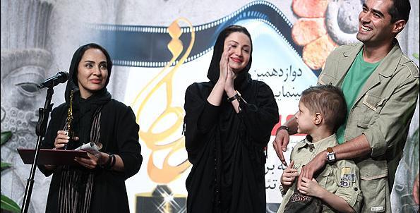 عکس شهاب حسینی و پسرش محمد امین