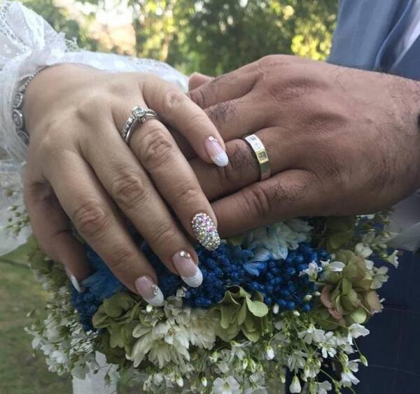 عکس حلقه ازدواج محسن افشانی