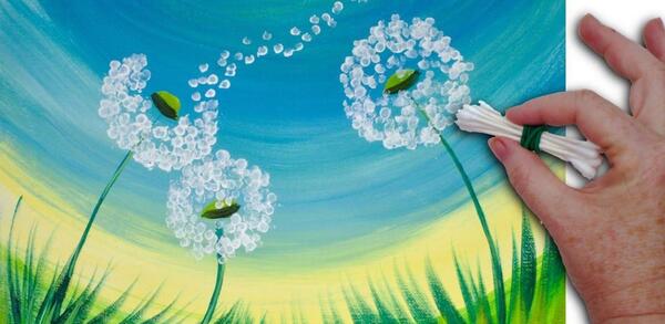 عکس ایده برای نقاشی با گواش
