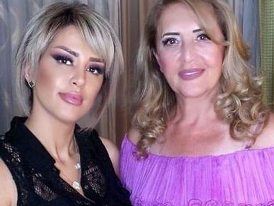 عکس آفرین عبیسی در جوانی