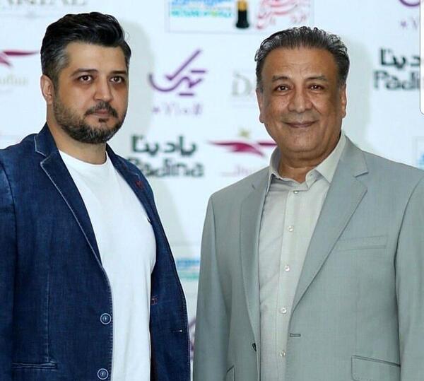 عکس عبدالرضا اکبری و پسرش پندار