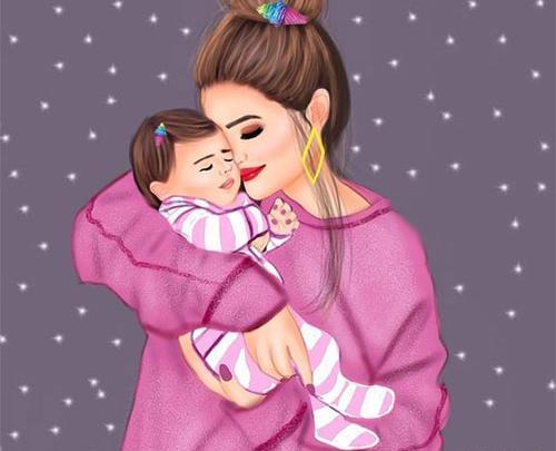 عکس پروفایل مامان و پسر