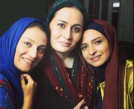 عکس هایی از پریوش نظریه و همسرش