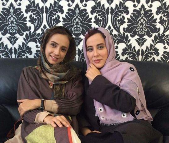 عکسهای آشا محرابی و خواهرش