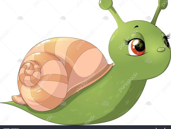 عکس نقاشی فانتزی حلزون