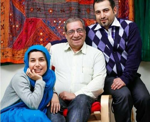 عکس حسین محب اهری و خانواده اش