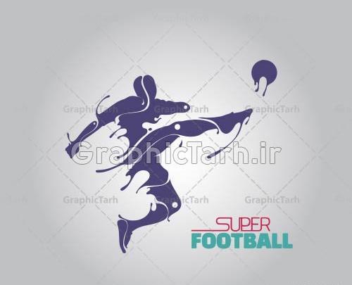 عکس وکتور فوتبالیست