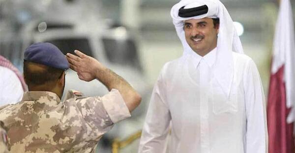 عکس جدید امیر قطر