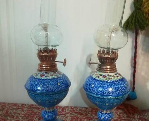 عکس مینا کاری روی مس